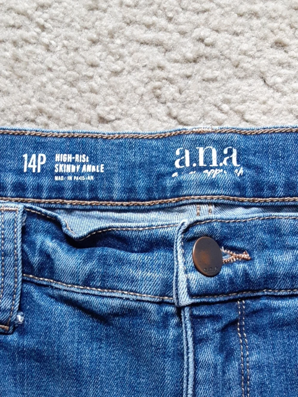 High Rise Skinny Ankle Jeans